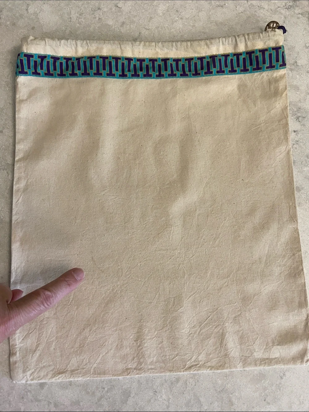 Tory Burch Dust Bag and 2 soft sunglass protective bags.